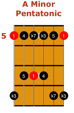 Am 5th Fret