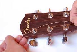 Replace strings headstock