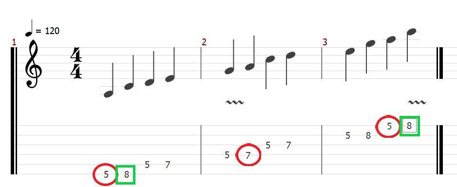 A Minor Pentatonic with 3rds