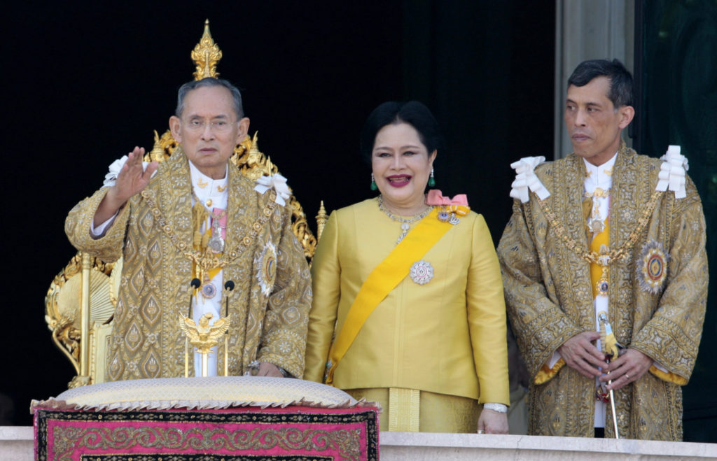 Rama IV with Queen and now Current King Rama X