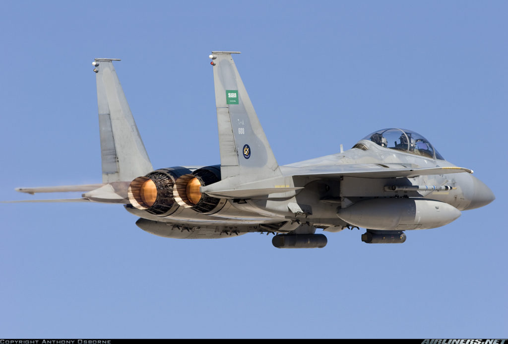 Saudi F-15C RSAF