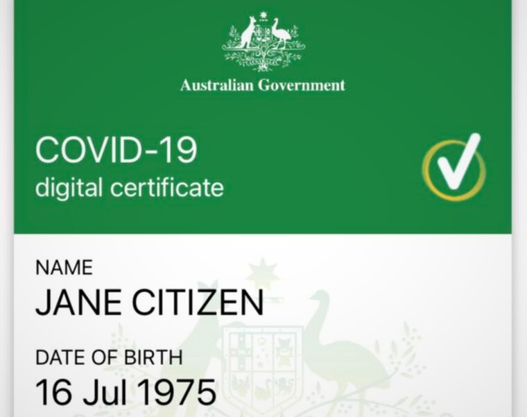 Digital vaccination certificate