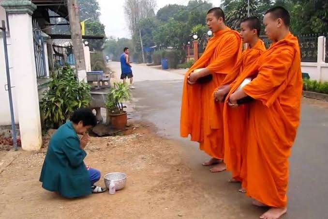 Buddhist Ceremonies in the Life of an Ordained Monk.