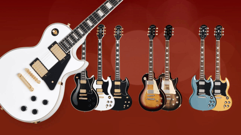 Epiphone Guitars Collection PNG