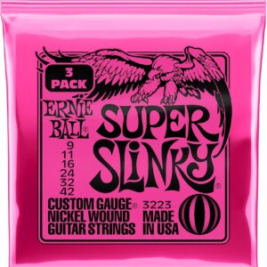 Ernie Ball Super Slinky Nickel Wound Electric Guitar Strings