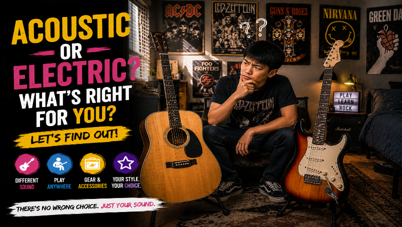 Acoustic or ELectric
