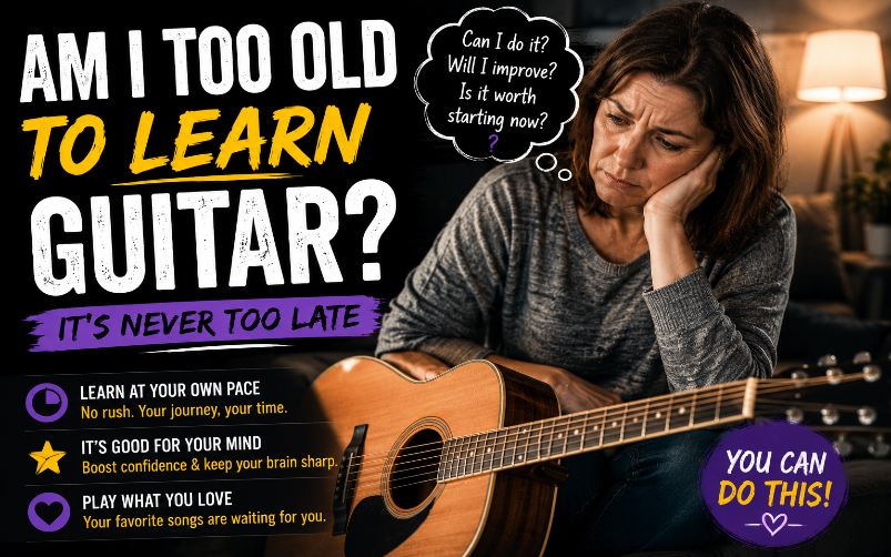 Am I Too Old to Learn Guitar?
