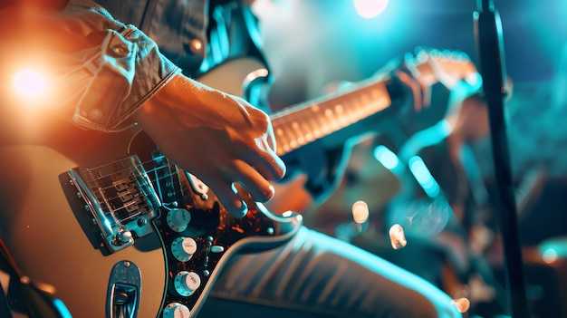 Playing a Solo on Guitar