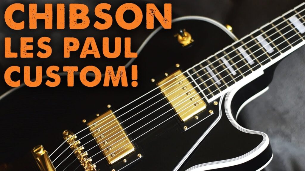 Chibson Black Beauty Fake Custom Shop